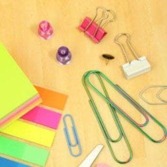 Office Desktop Stationery Essentials