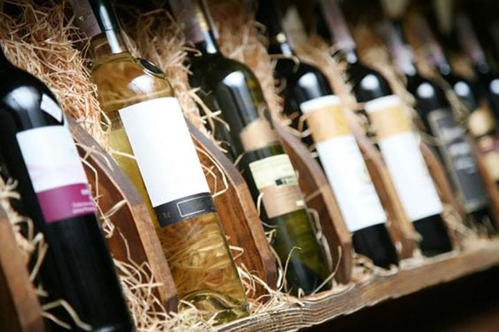 Retail Equipment For Wineshop, Wooden Wine Boxes