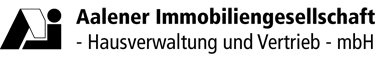 AALENER IMMOBILIENGESELLSCHAFT - HAUSVERWALTUNG UND VERTRIEB - MBH