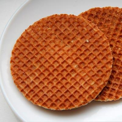 Galette Filled with Caramel