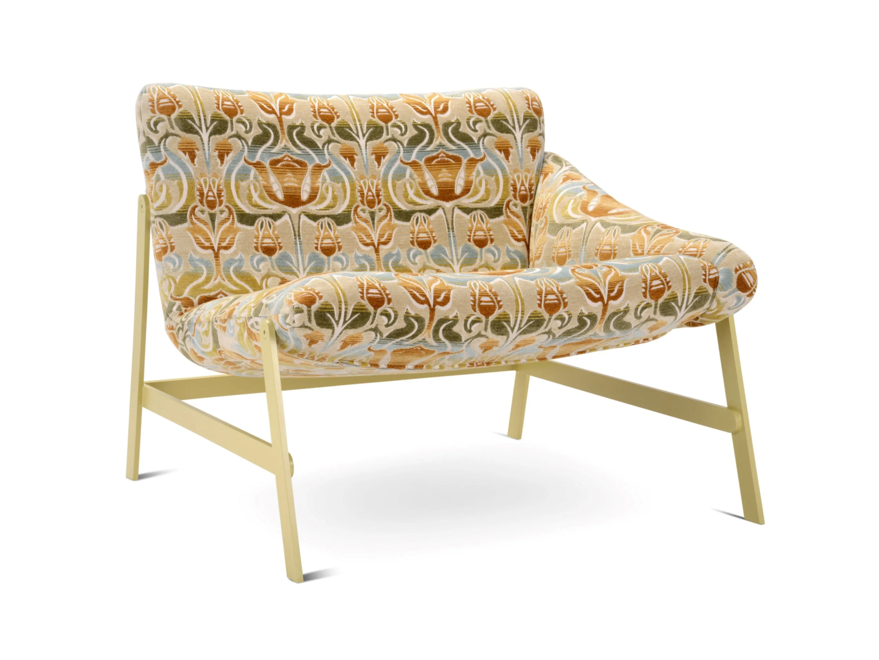 HAMMOCK Velvet armchair