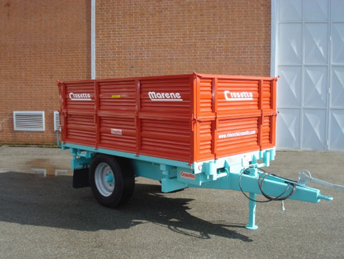 DAMPERLİ TARIM TRAKTÖR RÖMORKU 