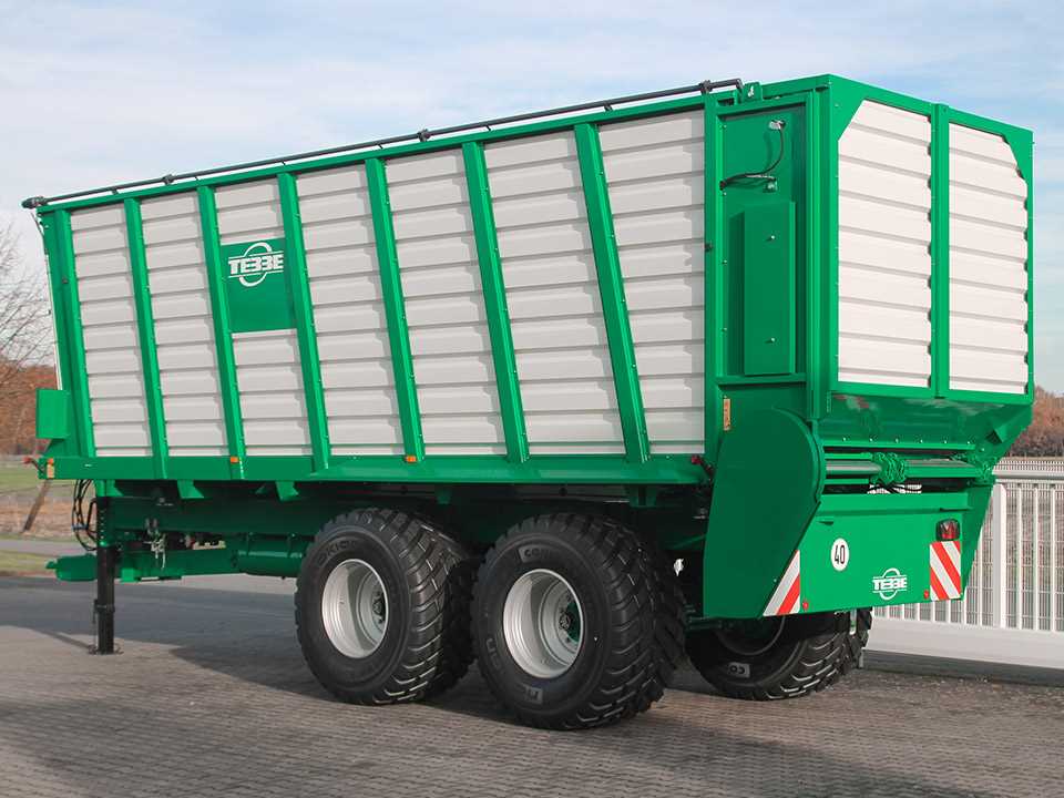 TEBBE Silaj römorkları