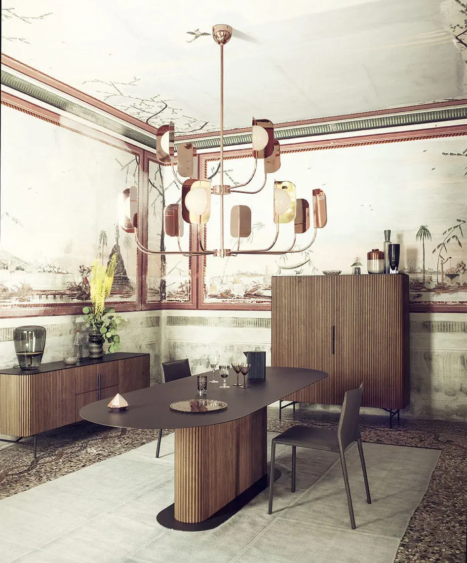 Contemporary table RIGADIN