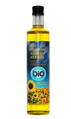 Organic sunflower seed oil