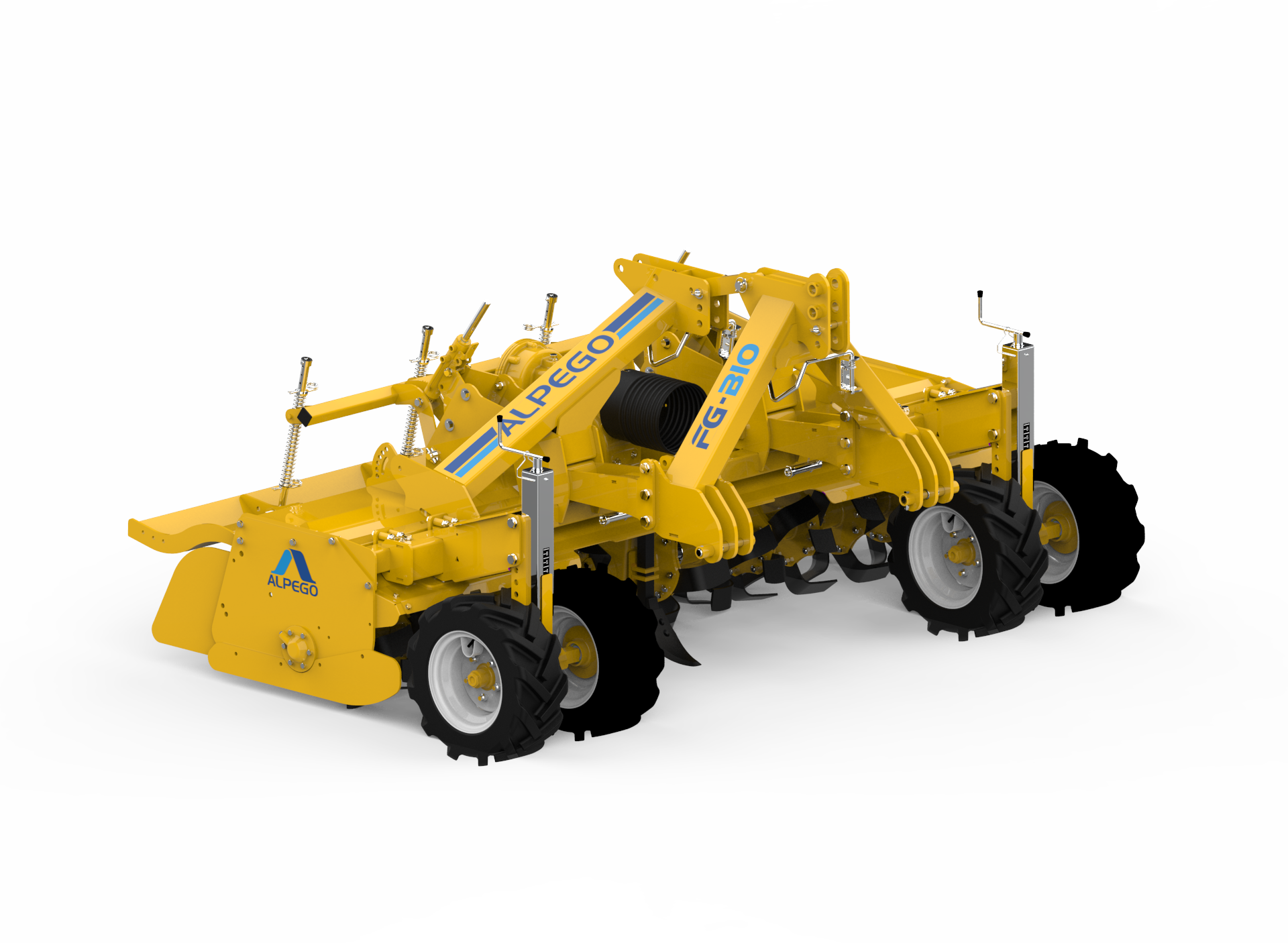 Rotary tiller Rotozappa