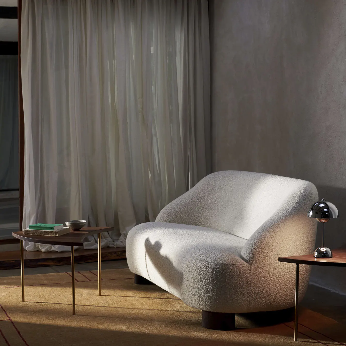 Contemporary sofa MARGAS