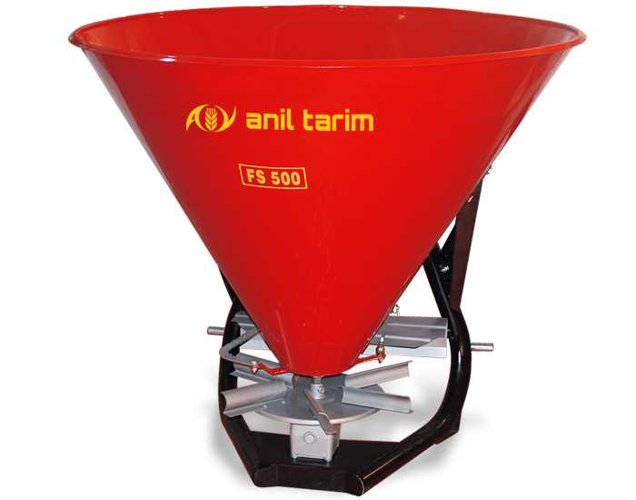 Yuvarlak tip gübre yayıcısı