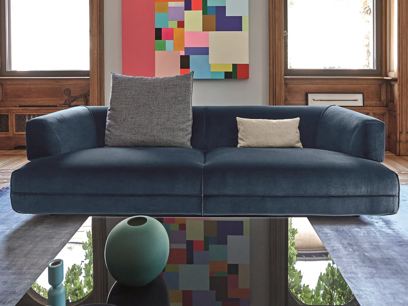 STARMAN 2 seater fabric sofa