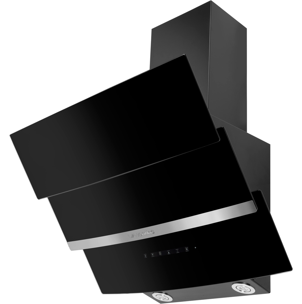 VN 5019 - Panjur Tipi Dokunmatik Siyah Davlumbaz