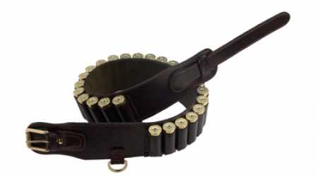 leather cartridge belt