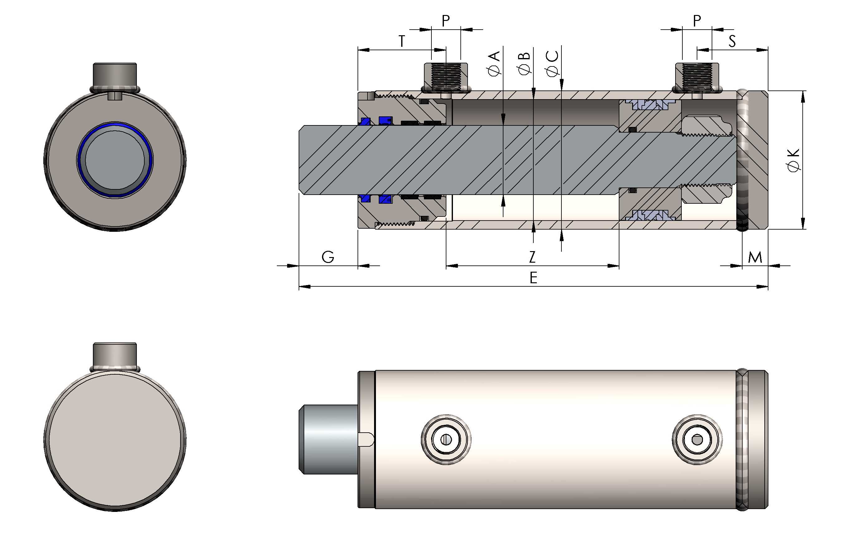 ÇİFT ETKİLİ SİLİNDİR SERİSİ