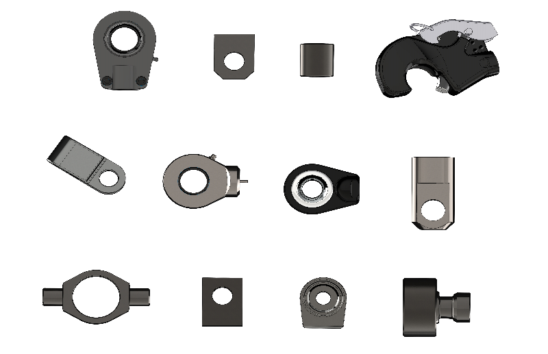 HİDROLİK SİLİNDİRLER İÇİN BİLEŞENLER