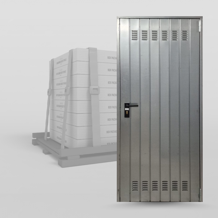 Metal kapi Kulup Galvanizli celik kapilar