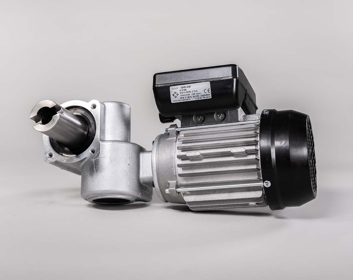  AC motorlu iki kademeli sonsuz disli kutusu