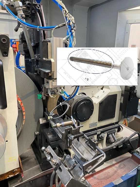 Mittellose Schleifmaschine für Motorventile Stiel