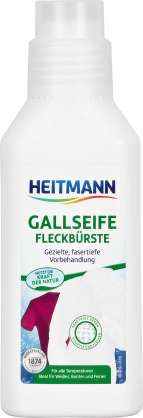 HEITMANN SCRUB STAIN REMOVER LIQUID GALL SOAP