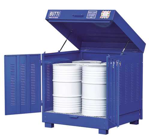 barrel storage cabinet