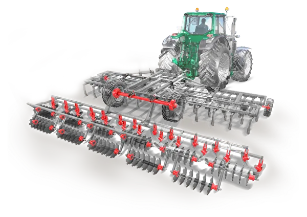 tarim makineleri icin Yarim Akslar