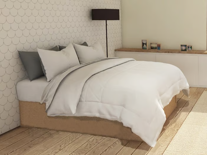 ALBUFEIRA Cork double bed base