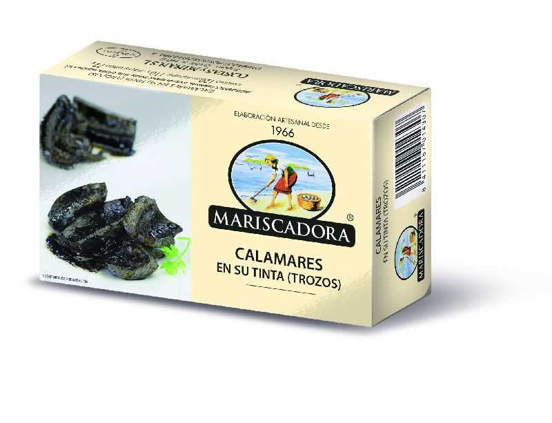 canned OCTOPUS AND CALAMAR