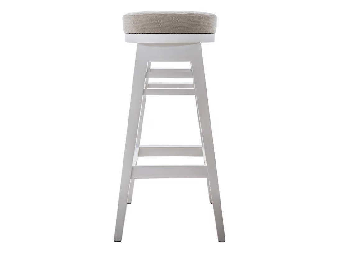 LORENZO High linden and cotton stool