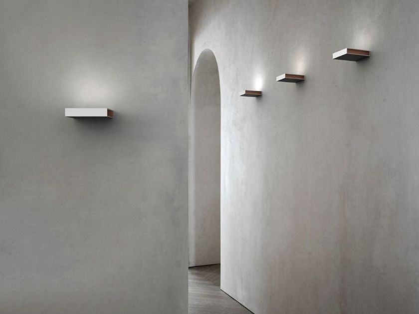 COLOR - Adjustable extruded aluminium wall lamp