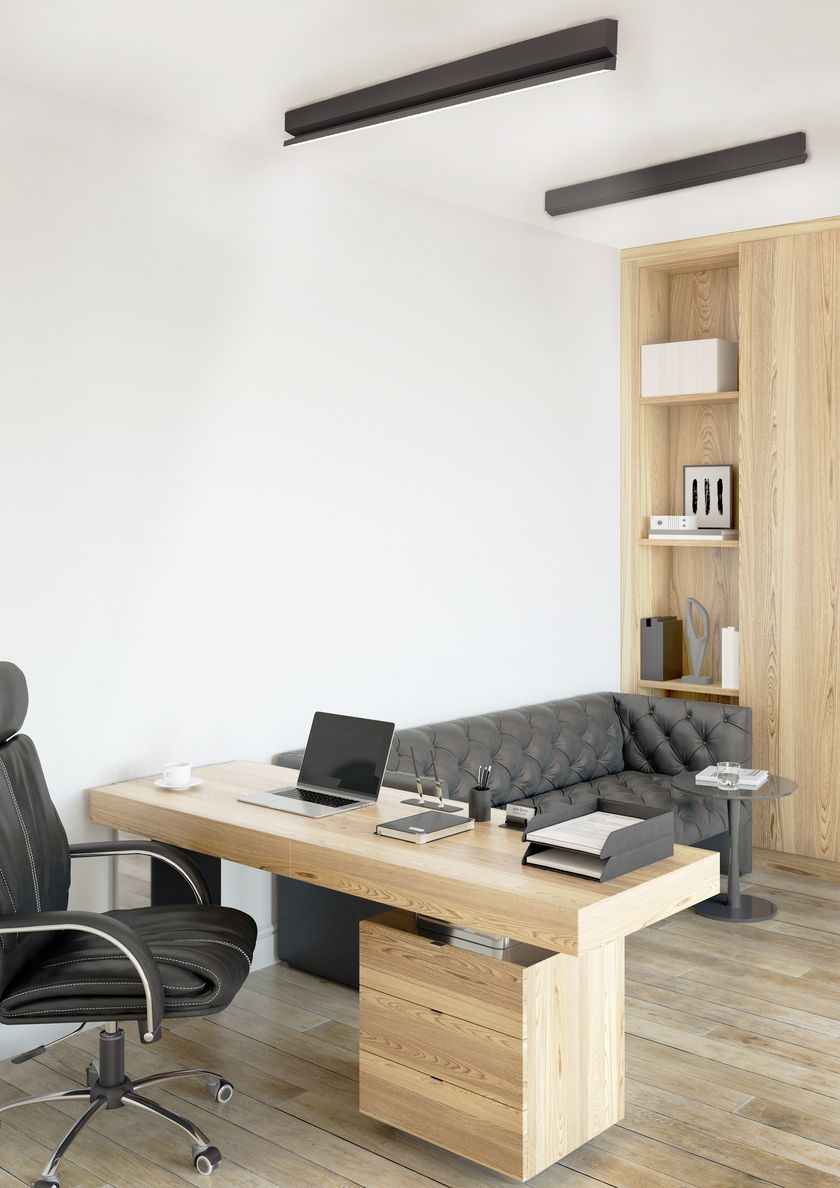 LINK - LED adjustable powder coated aluminium ceiling lamp-2