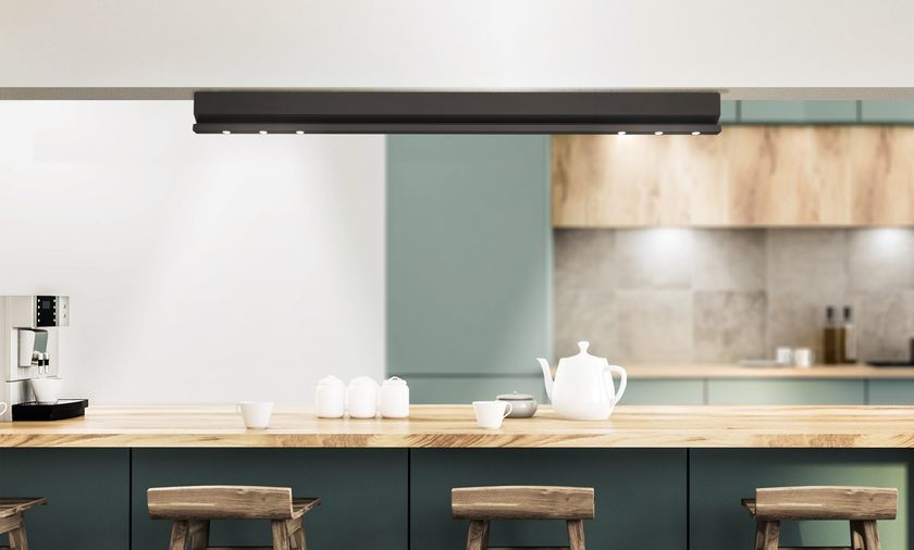 LINK - LED adjustable powder coated aluminium ceiling lamp-5