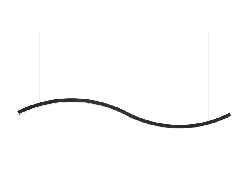 DALÌ - LED powder coated aluminium pendant lamp