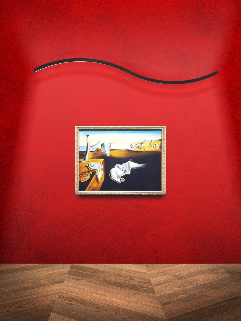 DALÌ - LED powder coated aluminium pendant lamp-2