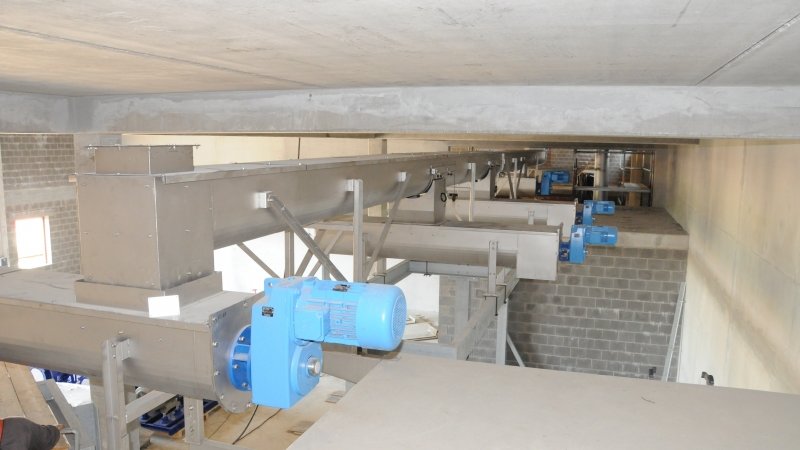 Helis Konveyor   ( Yatay Tasimacilik Icin helezon )