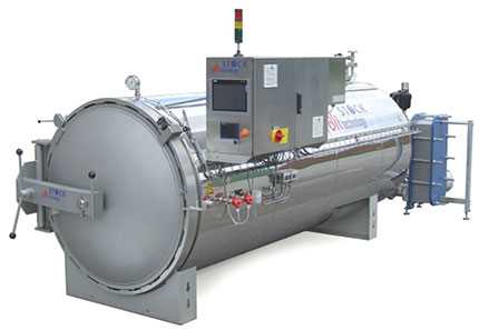 Shower type autoclave of highest Efficiency