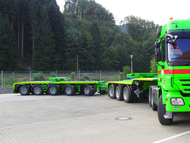 5-AXLE self-axle trailer