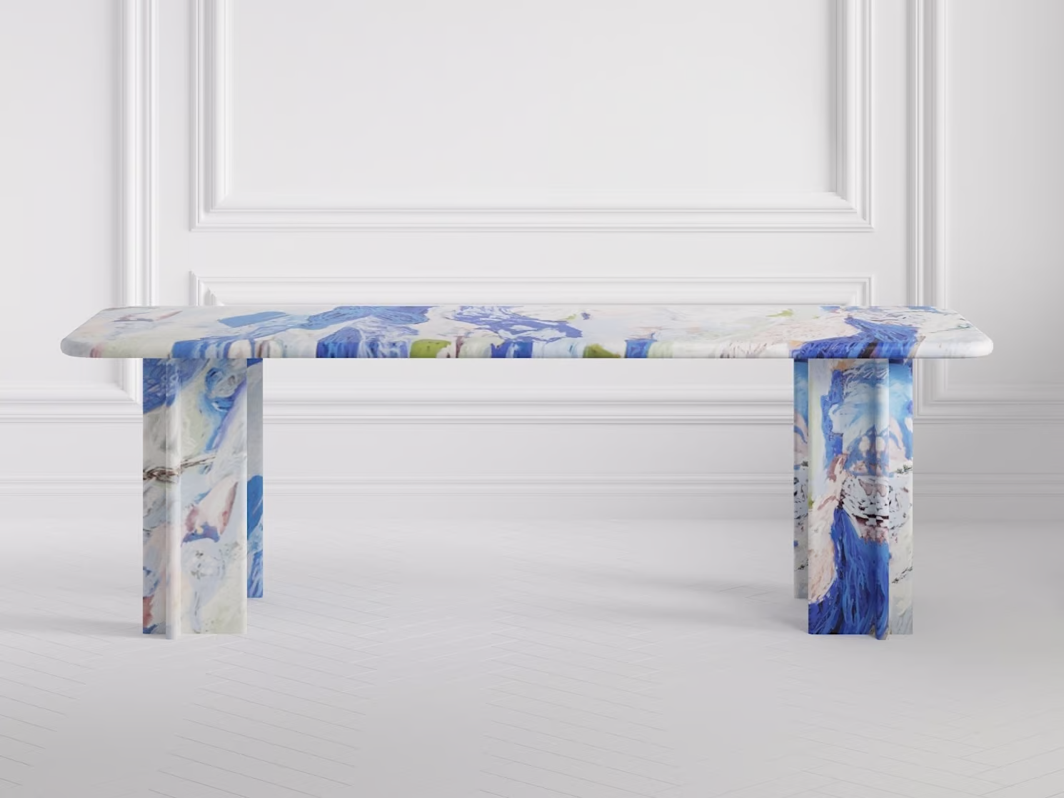 SUMINAGASHI Rectangular MDF table