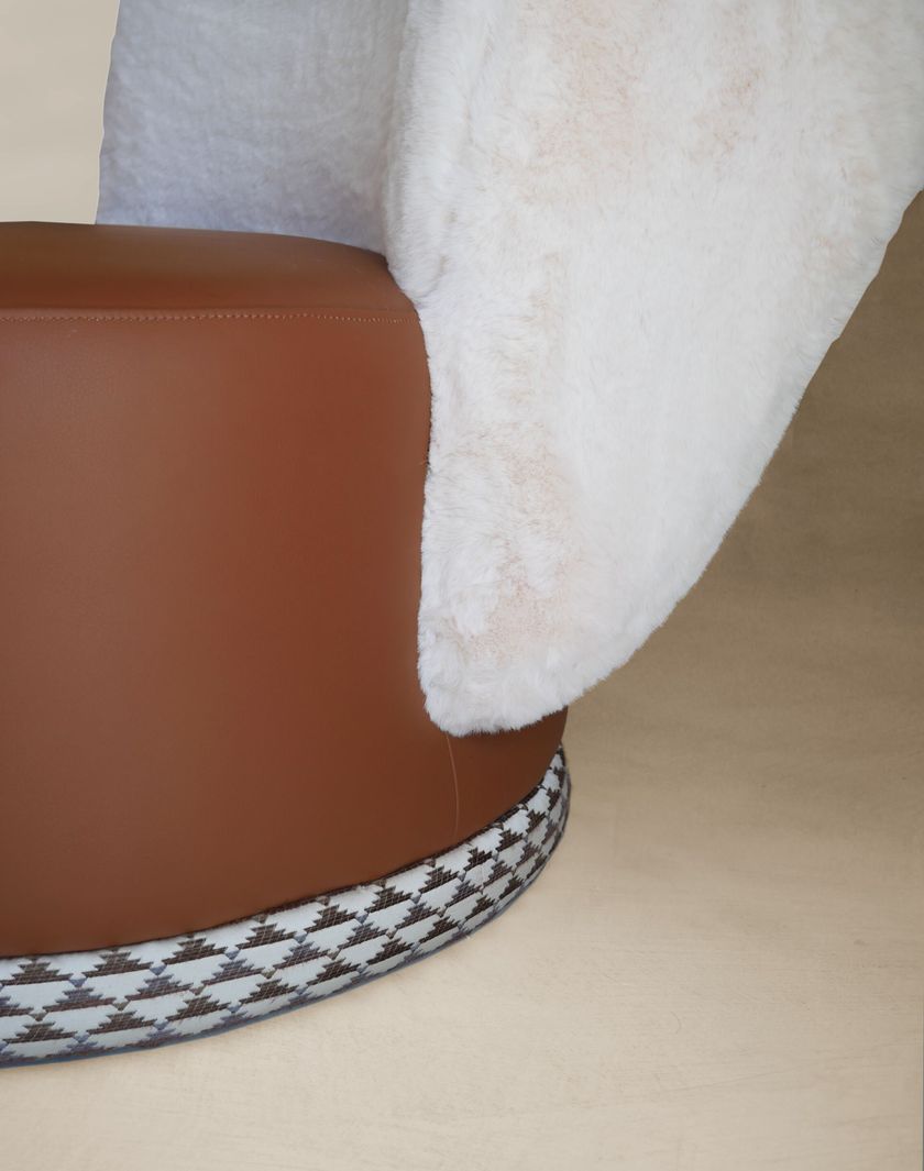 ROHE - Fabric easy chair-4