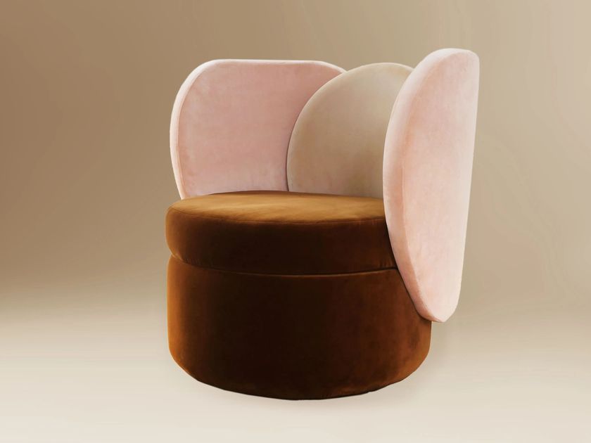 DEBI - Velvet armchair