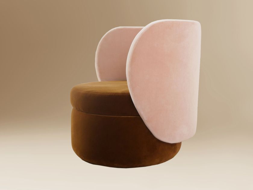 DEBI - Velvet armchair-10