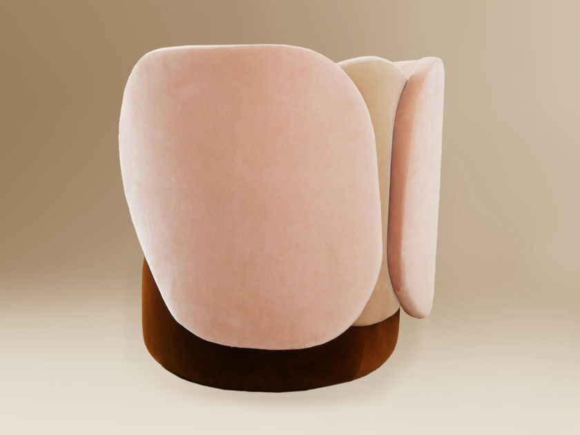 DEBI - Velvet armchair-11