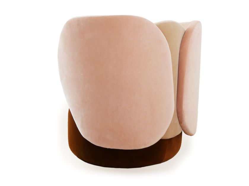 DEBI - Velvet armchair-5