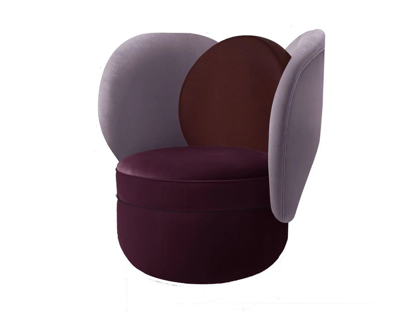 DEBI - Velvet armchair-7