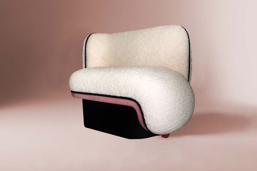ELEFANTE - Wool armchair-4