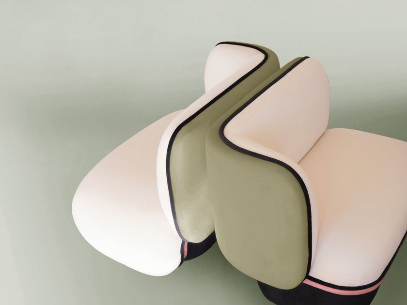 ELEFANTE - Wool armchair-5