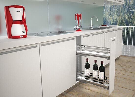 Bottle and pan drawers