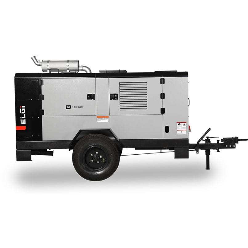 Portable diesel-powered  Air compressor / PG series 