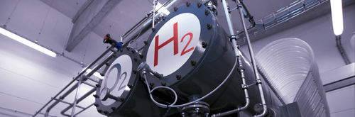 Biogas wind power plant Windgas