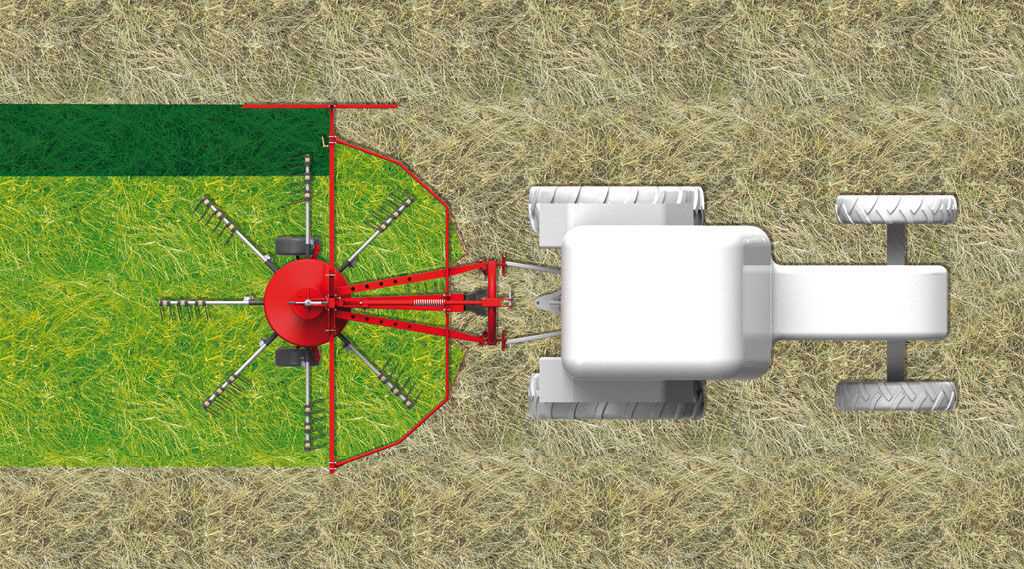 Rotary rake / GF 350