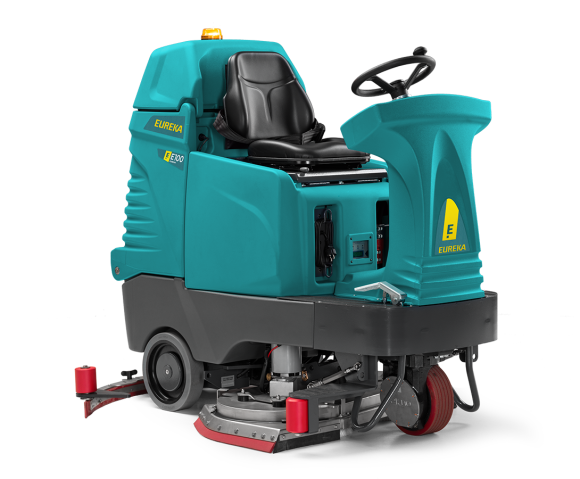 endustriyel binilebilir zemin yikama makinesi.