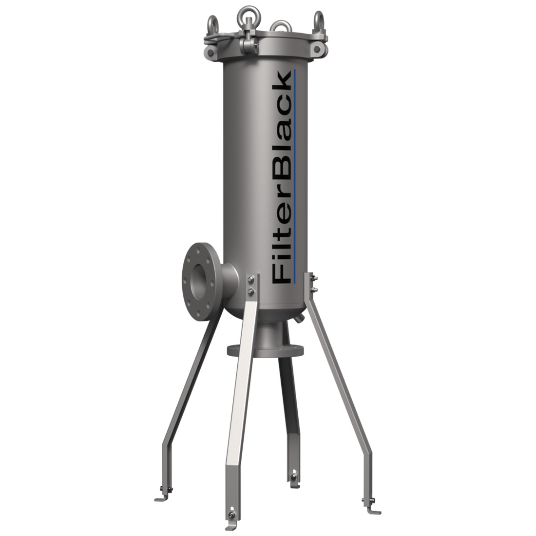 Filtre kartuslari icin paslanmaz celik muhafazalar 