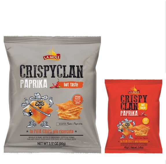 Layers of bread, thin and crispy